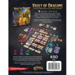 D&D Dungeons and Dragons Vault of Dragons Board Game